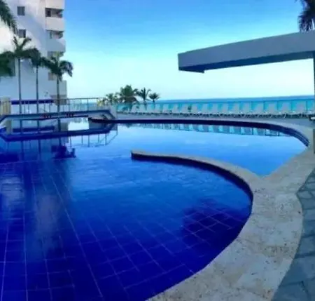 Apartamento Frente Al Mar Edificio Palmetto Bocagrande Cartagena