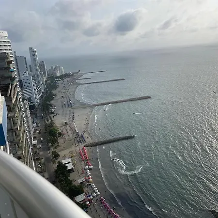 Frente Al Mar Edificio Palmetto Bocagrande Apartamento