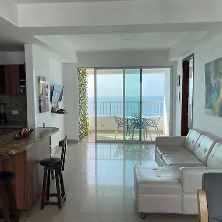 Apartamento Frente Al Mar Edificio Palmetto Bocagrande Cartagena